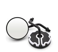 Accesorios De Motocicleta Espejos Retrovisores 10mm Modificados Para CBR1000RR CBR1100XX PCX 125 150 CR80R(Sliver)