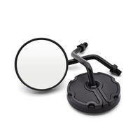 Accesorios De Motocicleta Espejos Retrovisores 10mm Modificados Para CBR1000RR CBR1100XX PCX 125 150 CR80R(Negro)