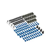 Accesorios De Motocicleta Kit De Tornillos De Carenado Tornillos Tuercas para CBR600RR CBR1000RR CBR 600 F2 F3 F4 CBR 600 RR 1000 RR 900 929RR 650R Acero(BLU)