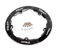Accesorios de motocicleta para Yamaha TMAX 530 TMAX530 SX DX 2017 2018 2019 TMAX 560 2020 2021 2022 2023 2024 2025 TECH MAX Tmax560 Cubierta protectora decorativa de disco de cadena de moto (Negro)