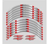 Accesorios De Motocicleta Pegatinas Llanta Neumático Calcomanías Impermeables Ruedas Hub Juego Cintas Rayas Reflectantes para Aprilia RS 125 Rs125 Protector Decoración