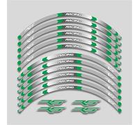 Accesorios De Motocicleta Pegatinas Llanta Neumático Calcomanías Impermeables Ruedas Hub Juego Cintas Rayas Reflectantes para Aprilia RS 125 Rs125 Protector Decoración