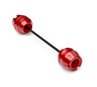 Accesorios De Motocicleta, Protector Deslizante Choque Horquilla Eje Rueda Delantera Y Trasera para CBR1000RR para CBR600RR(Rear Red)