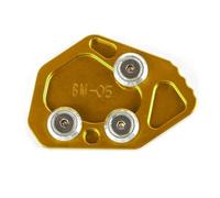 Accesorios De Motocicleta Soporte Lateral Para K1300S K1300R 2009-2012 K1200R K1200S 2005-2008 Soporte De Almohadilla De Pie De Extensión(Oro)