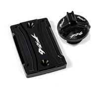 Accesorios De Motocicleta Tapa Depósito Líquido Frenos Delantero Cilíndrica Llenado Aceite para FZ6 S2 2006-2010 Accesorios de protección