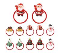 Accesorios de Navidad para el cabello, lazos de Navidad para niñas, accesorios para coletas de caballo, accesorios a granel para vacaciones, mujeres, amantes, familiares, amigos, hijas y niñas