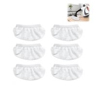 Accesorios De Paños De Microfibra Para Limpiador De Vapor Manual, Reutilizables Y Lavables, Compatibles Con Diversas Superficies, 6 Unidades, 16x7 cm, Ideales Para Cocina, Suelos Y Baldosas