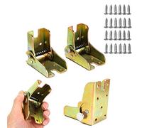 Accesorios de patas con bisagras de bloqueo automático de 90°, patas de mesa plegables para camas multifuncionales con bisagras, consolas plegables, patas plegables, patas invisibles, accesorios de