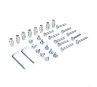 Accesorios de patinaje, en línea eje espaciador rodamiento tornillo con llave de rodillo piezas de repuesto para hielo (juego A)