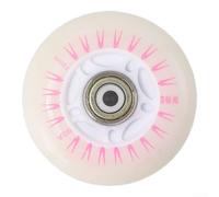 Accesorios de patinaje sobre ruedas luminosas que se activan en condiciones de iluminación tenue para mayor seguridad y atractivo visual (rosa)