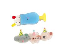 Accesorios de pelo de moda con diseños de peces de dibujos animados de resina para el pelo, decoración para el pelo para un aspecto elegante