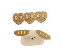 Accesorios de pelo de moda con diseños de peces de dibujos animados de resina para el pelo, decoración para el pelo para un aspecto elegante