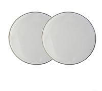 Accesorios de percusión 6, 8, 10, 12 pulgadas, piel de tambor blanca, control de sonido, cabeza de malla de 0.188 mm de grosor (10 pulgadas)
