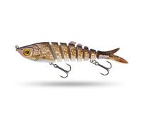 Accesorios de Pesca for Agua Dulce y Salada, Aparejos de Pesca en El Mar for Lucio de Trucha Lubina, Regalos Increíbles for Fishman(Brown,*5)