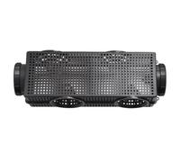Accesorios de pesca para trampa de langosta: jaula de camarón y cangrejo sostenible, sistema de cesta de red plegable ligero para atrapar peces, herramienta de trampa de cebo portátil | Río Lac M