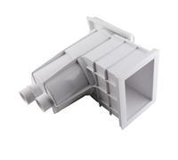 Accesorios de piscina con tornillo macho de 2 pulgadas para skimmer de piscina, limpiador de escombros