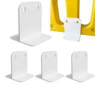 Accesorios de Playpen 4pcs, anclajes de muebles de plástico sin deslizamiento con 4 tiras de rodadura y película adhesiva, accesorios de Playpen para bebés sin marketing para seguridad infantil, bebé