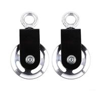 Accesorios de polea para equipos de fitness con rodamientos silenciosos de acero al carbono y marco de aleación de aluminio, proporcionando un funcionamiento suave y estable