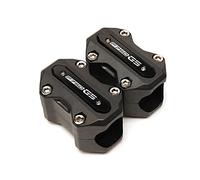 Accesorios de protección de la Motocicleta Guardia del Motor para BMW F750GS F850GS F 750 GS 850 2018-2020 2021 Motorbike Crash Bar Bumper Protector Bloque Decorativo (Color : F750GS Black)