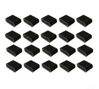 Accesorios de protección de silicona para freidora de aire, incluyendo esquinas de hojas al vapor, cubiertas cuadradas y cubiertas de alfombrilla para hornear para freidora comunes Dimensiones (20