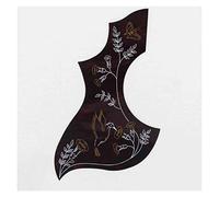 Accesorios de Protección para Guitarra Acústica Autoadhesivo Grueso Para Guitarra Acústica De 41 Pulgadas, Pegatina Para Golpeadores Golpeador de Guitarra acústica (Color : A left)