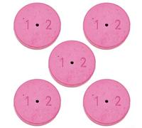 Accesorios de pulverización agrícola, 5 placas de pulverización de porcelana para una mejor atomización y distribución uniforme de la niebla de agua en varios sistemas de pulverización (1,2 (18 mm)