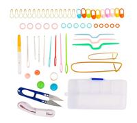 Accesorios de punto, 62 unidades, accesorios de punto, contador de filas, contador de filas, puntos, herramientas de punto, accesorios de puntada