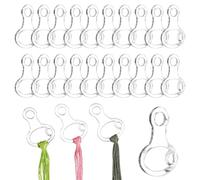 Accesorios de punto de cruz Tabla de enhebrado de punto de acrílico, soporte de almacenamiento de punto de transparente, bobinas de hilo, 100 Uds.(Color1)