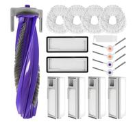 Accesorios de Recambios Compatibles con Narwal Freo X Ultra, Kit de Repuestos para Narwal Aspiradora, 1 Cepillos de Goma,2 Filtro HEPA,4 Cepillo Lateral,4 Paños de Fregado