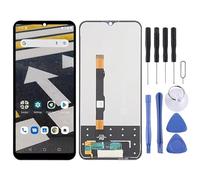Accesorios de reemplazo de teléfonos móviles para la Pantalla LCD Cat S53 con el Digitizer Conjunto Completo (Negro) Parte de reparación
