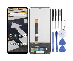Accesorios de reemplazo de teléfonos móviles para la Pantalla LCD Cat S53 con el Digitizer Conjunto Completo (Negro) Parte de reparación