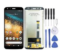 Accesorios de reemplazo de teléfonos móviles para la Pantalla LCD Cat S62 con el digitalizador Completo (Negro) Parte de reparación