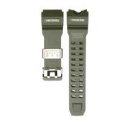 Accesorios de reloj aptos for Casio g shock mudmaster gwg1000 GWG-1000 correa de reloj for hombre correa de repuesto de anillo de acero inoxidable(Military Green S 8)