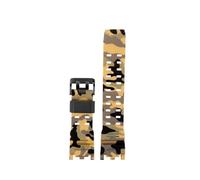 Accesorios de reloj aptos for Casio G-Shock serie GWG-2000 Mudmaster correa de goma de repuesto pulsera deportiva de resina resistente al agua for hombre(Camou beige black)