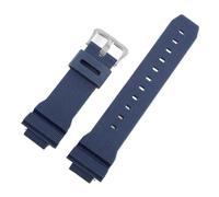 Accesorios de reloj compatibles con Casio G-Shock DW5600 DW6900 G5600 G5700 GW-M5610 GW-5000 GM5610 GWX5600 Correa silicona 16 mm(Blue Silver)