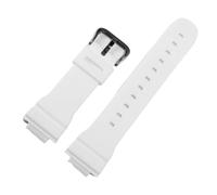 Accesorios de reloj compatibles con Casio G-Shock DW5600 DW6900 G5600 G5700 GW-M5610 GW-5000 GM5610 GWX5600 Correa silicona 16 mm(White black)