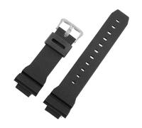 Accesorios de reloj compatibles con Casio G-Shock DW5600 DW6900 G5600 G5700 GW-M5610 GW-5000 GM5610 GWX5600 Correa silicona 16 mm(Black Silver)