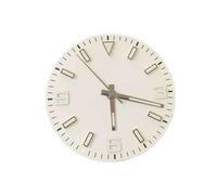 Accesorios de reloj verde luminoso esfera AK de 29 mm + aguja adecuada para máquinas 8215/8200 y Mingzhu 2813, Aguja de harina blanca 8215 369, 29mm