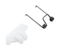 Accesorios de reparación de cortapelos profesional, seguidor de leva, tensión de resorte para modelos BaBylissPRO Barberology FX870/FXF880/FX810/FX825/FX673N (blanco)
