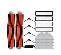 Accesorios de Repuesto compatibles con Mova L600 Z500 D9 Robot Aspirador Rodillo Cepillo Lateral Filtro HEPA Mopa Paño Trapo Repuestos(Set A)
