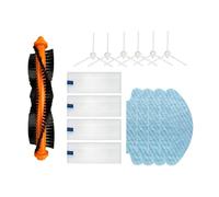 Accesorios De Repuesto For Aspiradora De 15 Piezas, Compatibles con Tefal, Compatibles con Rowenta, Explorer 20 40 45 50 X3, Kit De Filtro De Fregona con Cepillo Lateral Principal