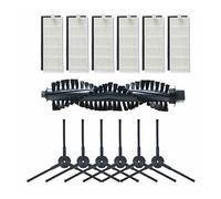 Accesorios De Repuesto For Aspiradora Robot, Compatibles Con ILIFE, Kits A4 / A4s A40: Filtro, Cepillo Principal, Cepillos Laterales, Accesorios For Aspiradora(A)