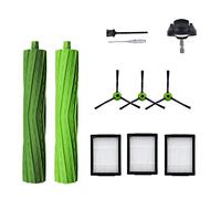 Accesorios de repuesto para aspiradora iRobot Roomba i7 j7 i6 i8 i3 i4 i1 e5 e6 I E Series incluye 1 cepillo de cerdas, rueda delantera y 3 filtros, cepillo lateral