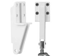 Accesorios de repuesto para cierrapuertas | 2 soportes de reparación de jamba de puerta para el hogar, apartamento, dormitorio, sala de estar, dormitorio, baño, cocina