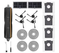 Accesorios de Repuesto para Dreame L50 Ultra Ae/L10s Ultra Gen 3/X40 Ultra Complete/L40 Ultra Robot Aspirador, 1 TriCut Cepillo, 2 Filtros, 4 Cepillos Giratorios, 4 Paños de Fregado, 4 Bolsas