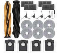 Accesorios de Repuesto para Dreame X50 Ultra Complete/ L50 Pro Ultra/ X50 Master, Kit de 1 set de Cepillo Principal, 4 Filtros Hepa, 4 Cepillos Laterales, 4 Bolsas, 6 Paños Mopa