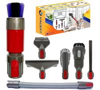 Accesorios de repuesto para Dyson V7 V8 V10 V11 V15 Gen5 - Accesorios de aspiradora para limpieza del hogar y el coche con manguera flexible y cepillo de polvo sin rastro (kit de 7 piezas)