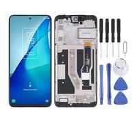 Accesorios de repuesto para teléfono móvil, pantalla LCD TFT para TCL 20L / 20L+ / 20 Lite / 20S T774H T774B T775H T775B digitalizador montaje completo con pieza de reparación de marco