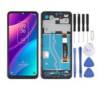 Accesorios de repuesto para teléfono móvil, pantalla LCD y digitalizador, montaje completo con marco para TCL 30E / 30 SE pieza de reparación