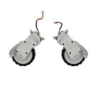 Accesorios de rueda motriz de motor izquierdo y derecho compatibles con XiaoMi E10 B112 E12 E10C Compatible con la versión mejorada de Mijia 3C Robot Aspirador Ruedas Pieza(L+r)